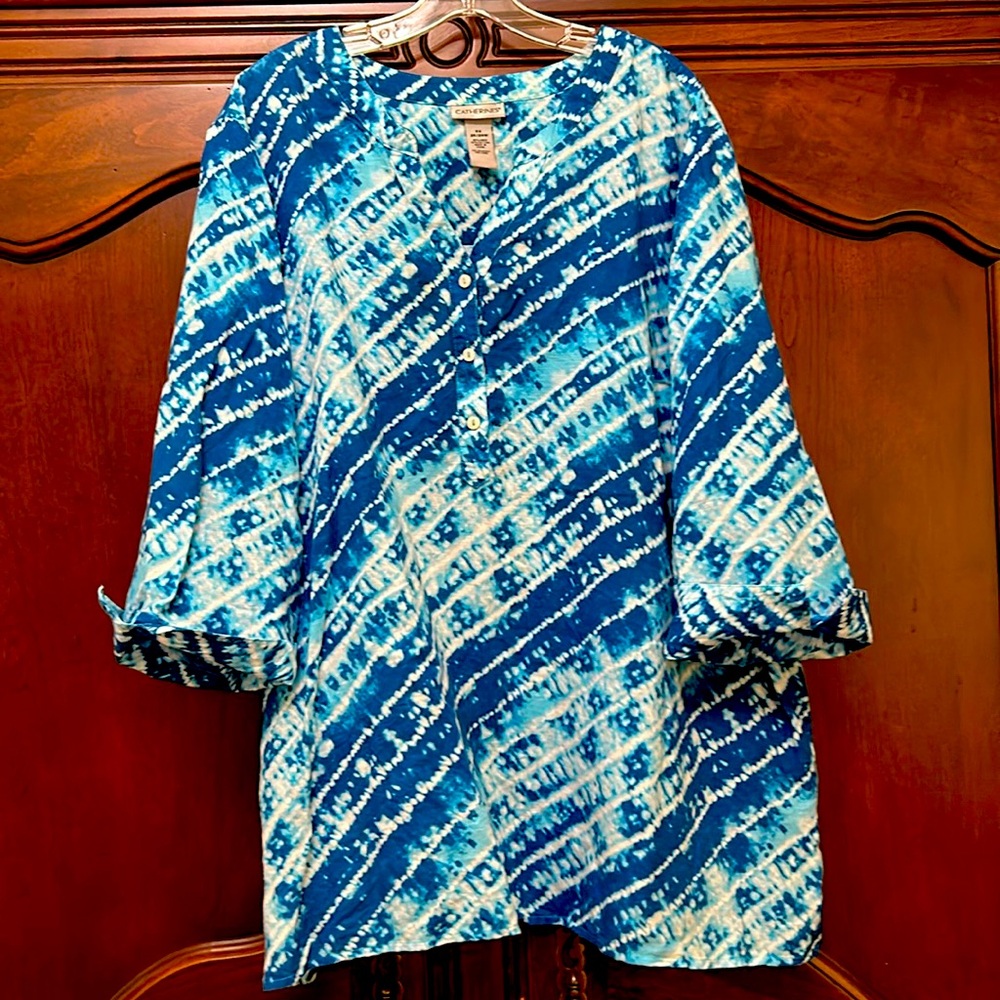 Catherines Blouse- Size 3X